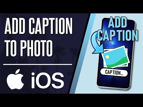 How to Add Caption to Photo on iPhone or iPad (iOS)