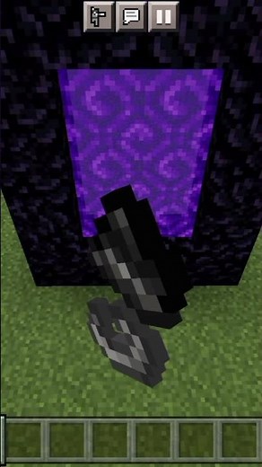 Tutorial on how to make a portal to the Nether in Minecraft👍🏻