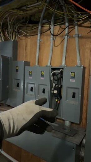 A/c unit sub-panel installation