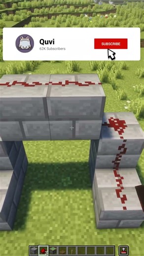 Minecraft Simple Gate | #minecraft #building #shorts