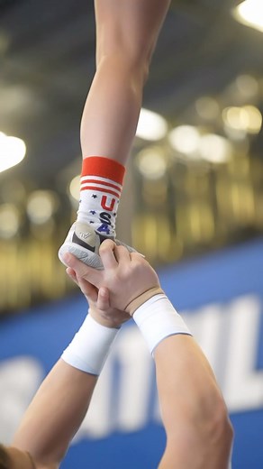 🇺🇸🦅 #usacheer #premiercoed #icu2023 #baskets #stunts #pyramids | USA Cheer