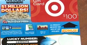 Fake $100 Target gift cards left on cars in Rosenberg