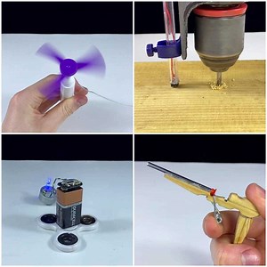 98K views · 127 reactions | 4 simple inventions that you can make at home! | MetDaan Creative | Facebook