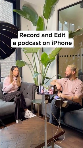 Record and edit a podcast on iPhone step by step
