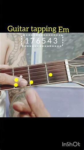 Nice Guitar tapping for beginners