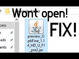 .jar wont open fix! Very easy!
