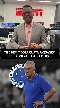 CRUZEIRO: TITE FIRED! ❌🦊 #shorts