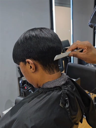 Pixie Cutting Transformation from Afro Hair