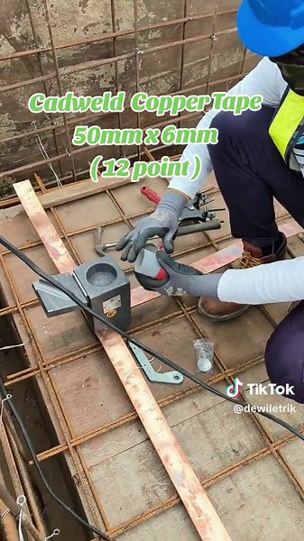 Cadweld System for Effective Electrical Earthing: Copper Tape and More