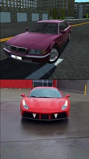 BMW 7 🆚 Ferrari 😱🥵 Car Simulator 2 #youtubeshorts #carsimulator2