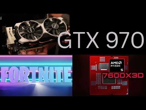 GTX 970 in 2025, Still Worth it?Fortnite FPS Test. #viral #jaidmeel #nvidiagraphicscard #subscribe