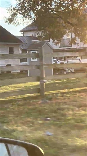 Hoop Barn, House & Fields Amish County PA #short #shorts #shortsvideo #shortsfeed