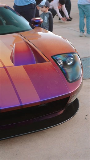 A pretty car with some pretty colors‼️ #cars #carsoftiktok #carshow #ford #carphotography