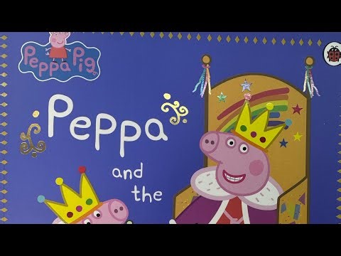 Peppa pig, Peppa and the Coronation. Children’s bedtime story read aloud in an English accent.