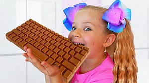 1.8M views · 5.6K reactions | Diana and Stories for kids about sweets & candies | Children playing ground | Facebook