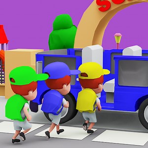 School Bus Jam - Sorting Games