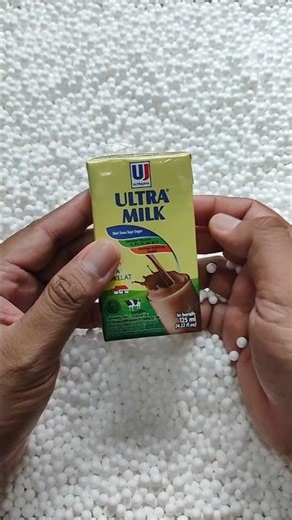 hunting susu ultra milk cokelat viral di styrofoam #susukotak #findingsnack #ultramilk