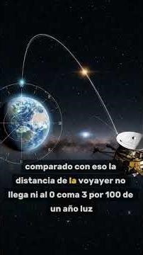 Voyager took 50 years to travel the distance that light travels in 1 day