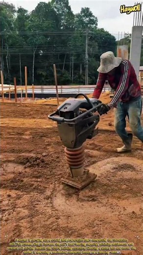Soil Compaction Process Using a Tamping Rammer
