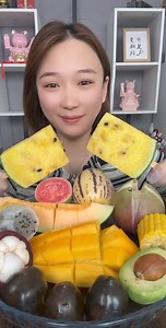 Daning Fruit Platter🍉🍇🍎🍓🍈 | Daning ASMR