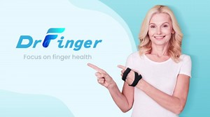 DrFinger Finger Ulnar Deviation Splint Brace, Finger Joint Deviation Orthopedic Corrector With Metal Bracket-Beige-(Left-M)