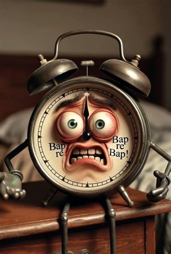 When Your Alarm Clock Gets Angry! ⏰ | Funny Relatable Shorts #shorts #funny #comedy