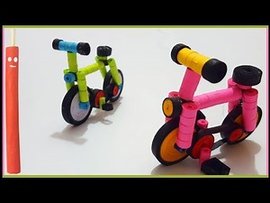 How to make a quilling Cycle | quilled Paper Bike