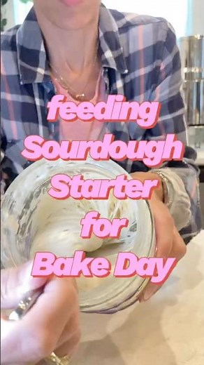 How to feed 🌾 Sourdough Starter 🌾💧 discard to ALIVE 🌷