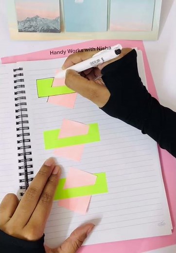 Use of sticky notes 📒