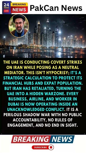 UAE and Iran Tensions Fuel Shadow War Speculation | PakCan News