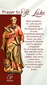 6.4K views · 239 reactions | HAPPY FEAST OF ST. LUKE! #StLuke...