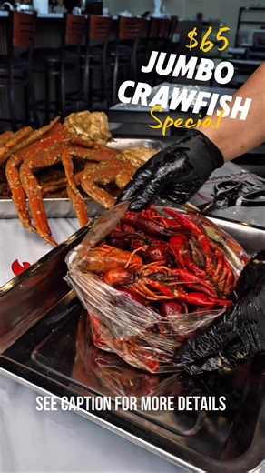 🎃 Spooky Special: Claws & Craws Edition! Sink your teeth into 5 lbs of Jumbo Crawfish for $65. Gather your spooky squad. This deal won’t rest in peace for long! 🦞 10/29–11/2 only. 📍Crawfish Chef North Seattle 1000 NE 66th St. Seattle, WA 98115 HAPPY HOUR at ALL locations Mon-Thurs: 3pm to 6pm Fri: 11am to 4pm www.crawfishchef.com 🦞 Kent, WA 🦀 Puyallup, WA 🦐 Bellevue, WA 🦑 North Seattle, WA #seafoodboil #freshseafood #happyhour #seafoodrestaurant | Crawfish Chef