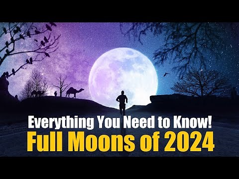 Full Moon 2024 | Full Moon Calendar 2024 | Astronomy Events 2024 || @its7EVEN