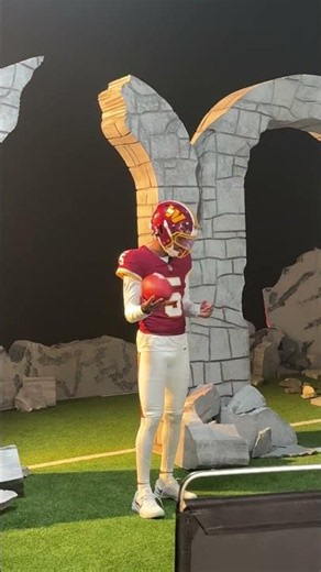 more Jayden media day bts #jaydendaniels #football #nfl