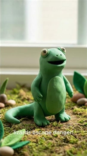 If You Love Animals, This Is How Lizards Escape Danger 🦎#lizard #shorts