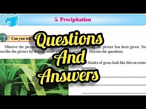 class 9 l geography l chapter 5 precipitation l question answer