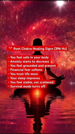 Root Chakra Healing (396 Hz) | Feeling Safer Lately? #soundhealing #chakrahealing #396hz