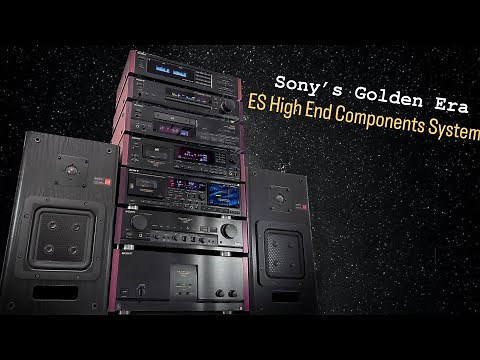 Sony TA-N80ES Complete Golden ERA High-End ES Components Stereo System