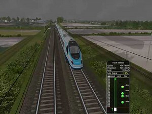 Open Rails 2020 -Trasa CMK - test timetable Lk8 Kraków - Kozłów