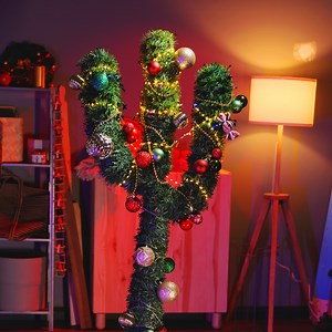 Create your own Christmas Cactus from PVC 🌵 | 5-Minute Crafts