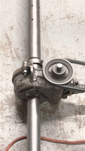 Portable line boring bar setup