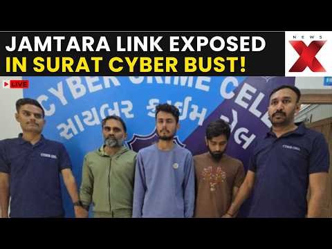 Jamtara-Linked APK Fraud LIVE: Massive Cyber Fraud Busted in Surat, Links to Jamtara Network Exposed