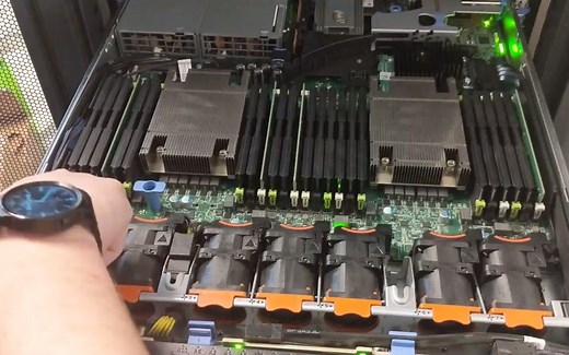 Dell server R730 内存安装方法教程 ram install