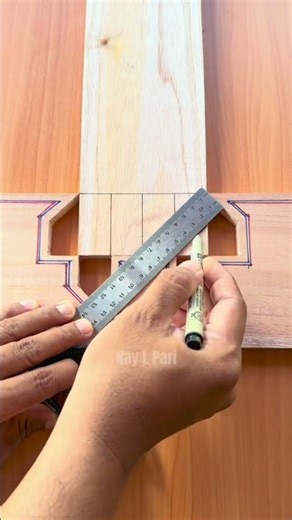 how to easily measure wooden angles right #woodworking #wooddesigner #diy #wood #woodscraft