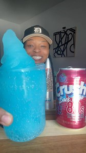 24K views · 4.5K reactions | Tried the NEW! Electric Blue Razz - Blue Raspberry Crush Soda — then turned it into a Slushie with my Ninja Slushi @crushsoda @ninjakitchen | Munch With Des | Facebook