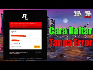 Cara Daftar Akun Rockstar Social Club Dengan Benar