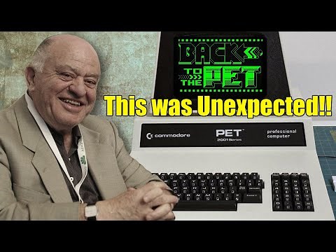 Commodore PET 2001 Back To The PET Demo PETSCII Graphics and Sound