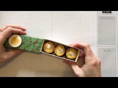 Christmas Ferrero Rocher Treat Boxes Tutorial