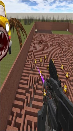 Too much CAR EATER & BUS EATER #gmod #garrysmod #nextbots