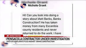 22K views · 185 reactions | A Pensacola contractor is under investigation for allegedly not completing jobs his customers paid thousands for him to complete. John Rupolo looks into those allegations. -- weartv.com/news/local/former-customers-file-complaints-alleging-pensacola-contractor-didnt-do-his-job | WEAR ABC 3 News, Pensacola | Facebook